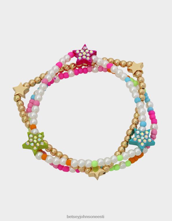 ee Betsey Johnson naised kidult kitsch star helmes käevõru mitu ehted 400N0358