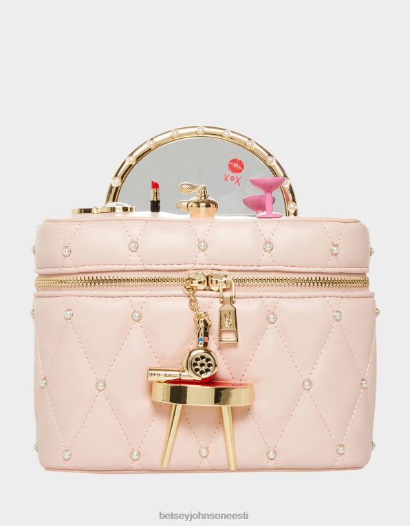 ee Betsey Johnson naised kitš peegel peegel edevus crossbody põsepuna tarvikud 400N0217