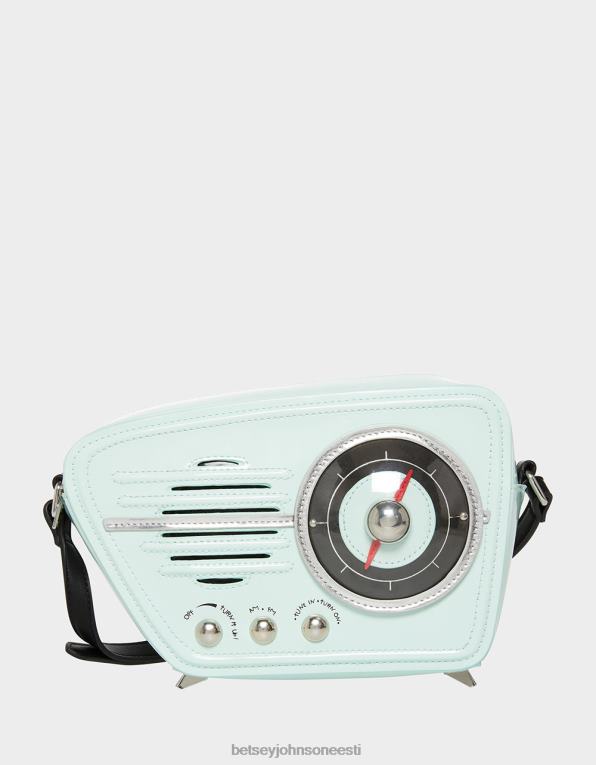 ee Betsey Johnson naised kitš raadio aktiivne crossbody mint roheline tarvikud 400N0222