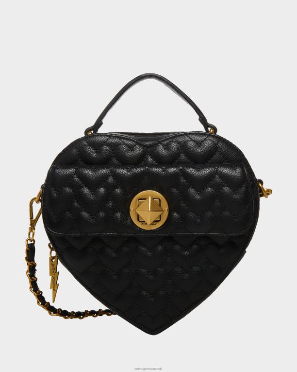 ee Betsey Johnson naised oh mu süda ristike must tarvikud 400N0257