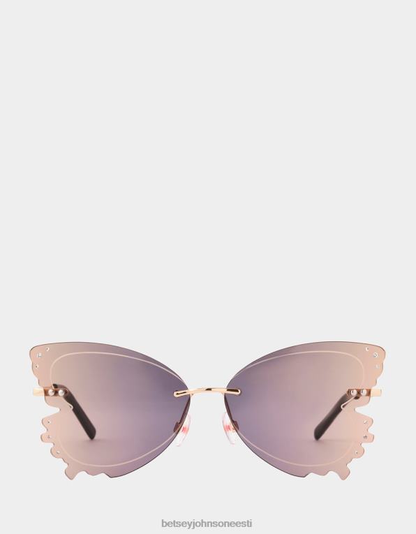 ee Betsey Johnson naised võta lendu päikeseprillid must tarvikud 400N0371
